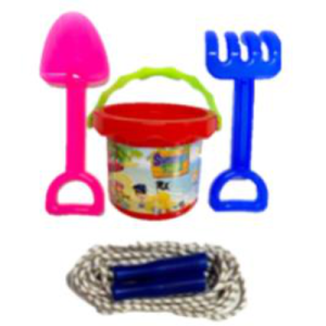 SET BALDE  CON PALA Y RASTRILLO + LAZO MASTER 2 MT