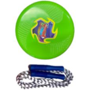 JUEGO FRISBEE + LAZO DE SALTAR 2 Mts