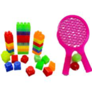 JUEGO MAGIC BLOCKS + RAQUETA PEQUEÑA
